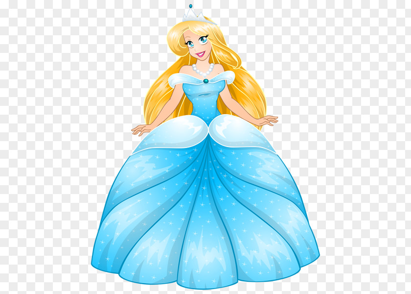 Princess's Art Cliparts Disney Princess In Blue Clip PNG