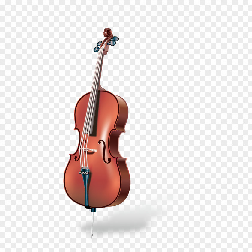 Vector Violin Cello Cellist Musical Instrument Icon PNG