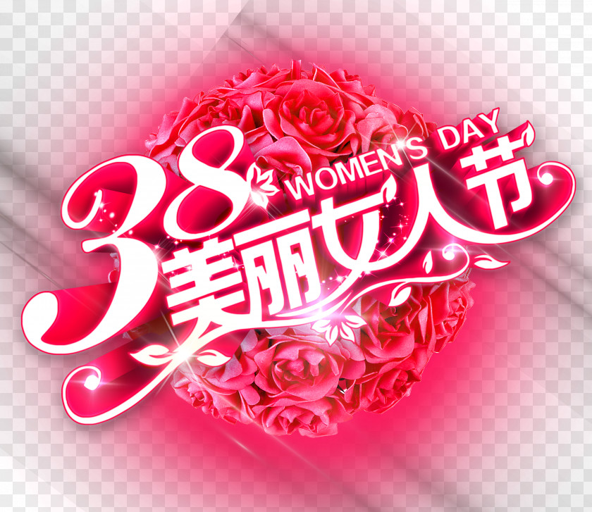 38,Beautiful Women's Day International Womens Poster Woman PNG