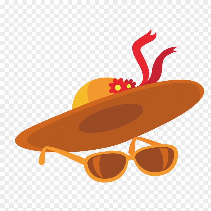 Bonnet Image Travel Beach Sunglasses PNG