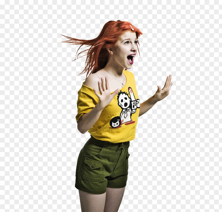 Hayley Williams T-shirt Rock Am Ring And Im Park Paramore Guitarist PNG