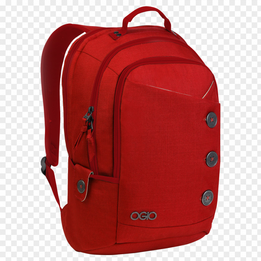 Red Backpack Image Baggage OGIO International, Inc. Handbag PNG