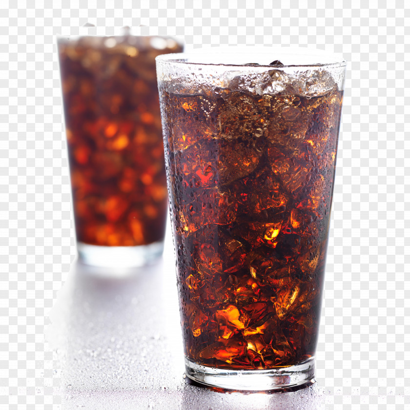 Drink Soft Cola Glass Stock Photography PNG