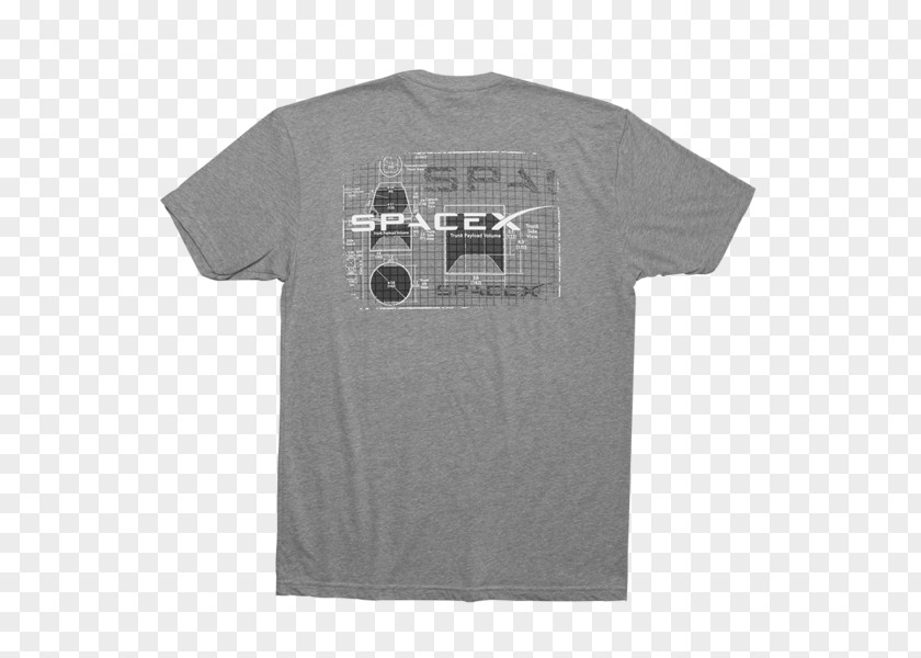 T-shirt SpaceX Dragon Falcon Heavy C2+ PNG