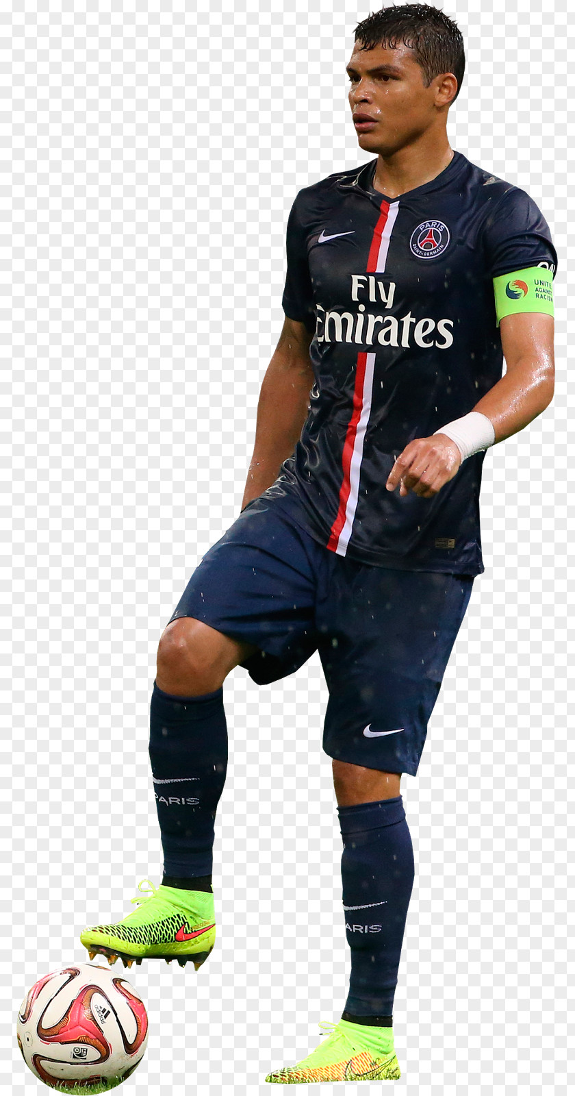 Thiago Silva T-shirt Team Sport Paris Saint-Germain F.C. ユニフォーム PNG