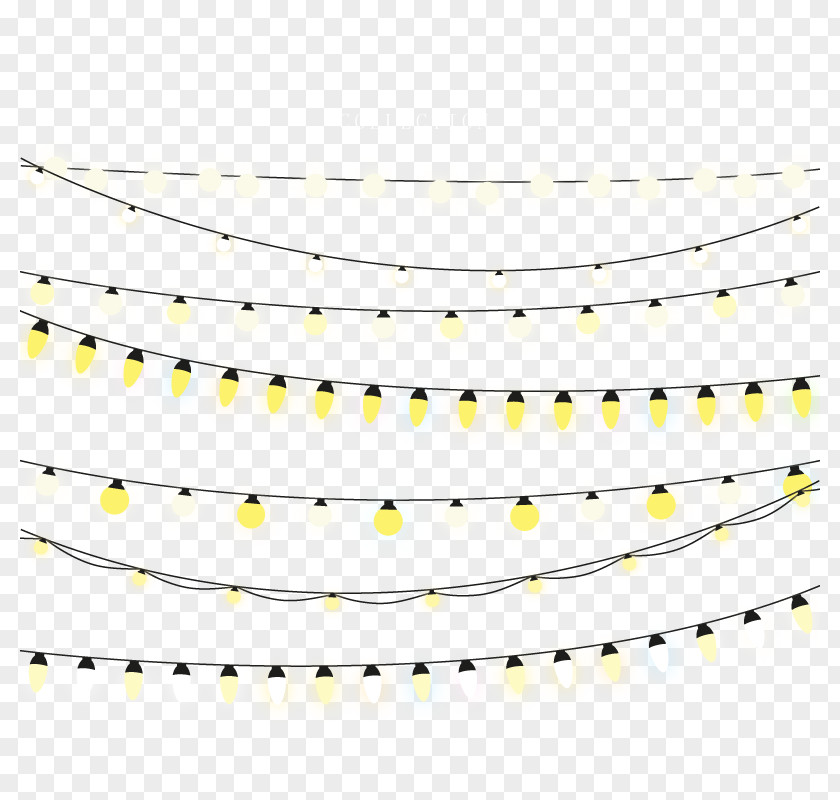 Vector Hanging Lights Line Point Angle Structure Pattern PNG