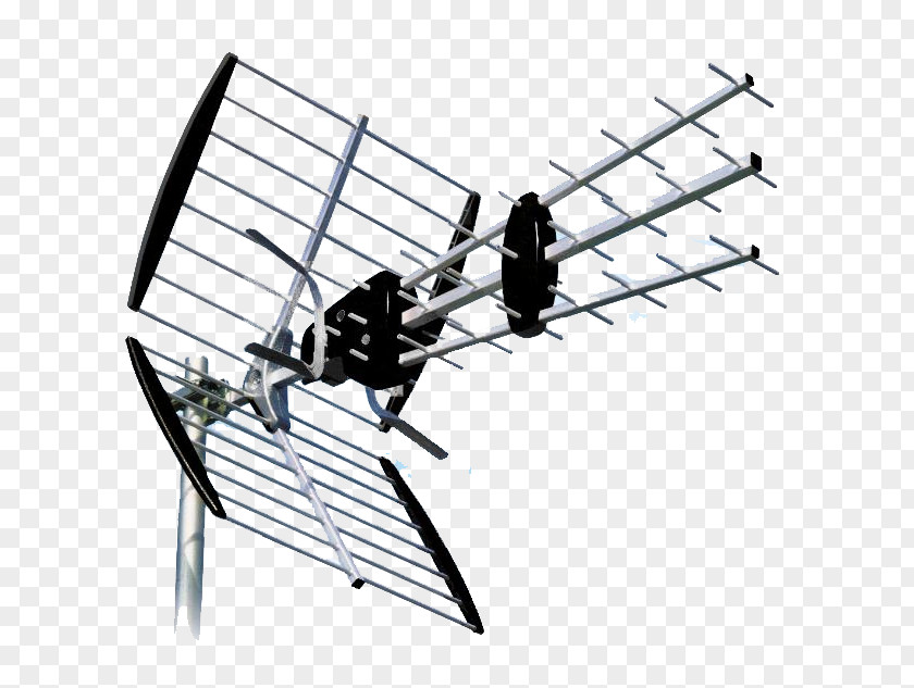 Aerial Digital Terrestrial Television Parabolic Antenna Aerials Ultra High Frequency PNG