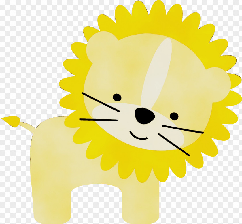 Animal Figure Cartoon Yellow PNG