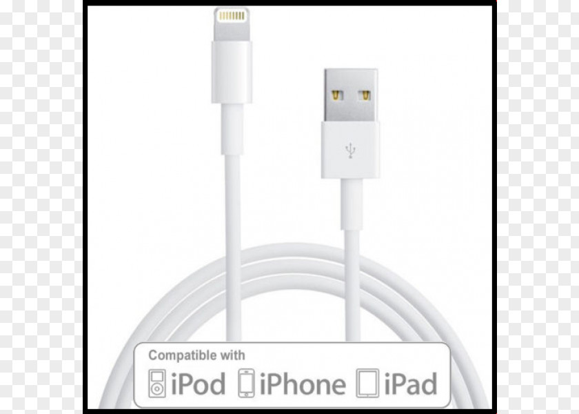 Apple Data Cable Electrical IPod Touch Battery Charger Lightning Tablet Computers PNG