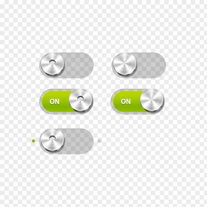 Green Switch Radio Button Progress Bar Download PNG