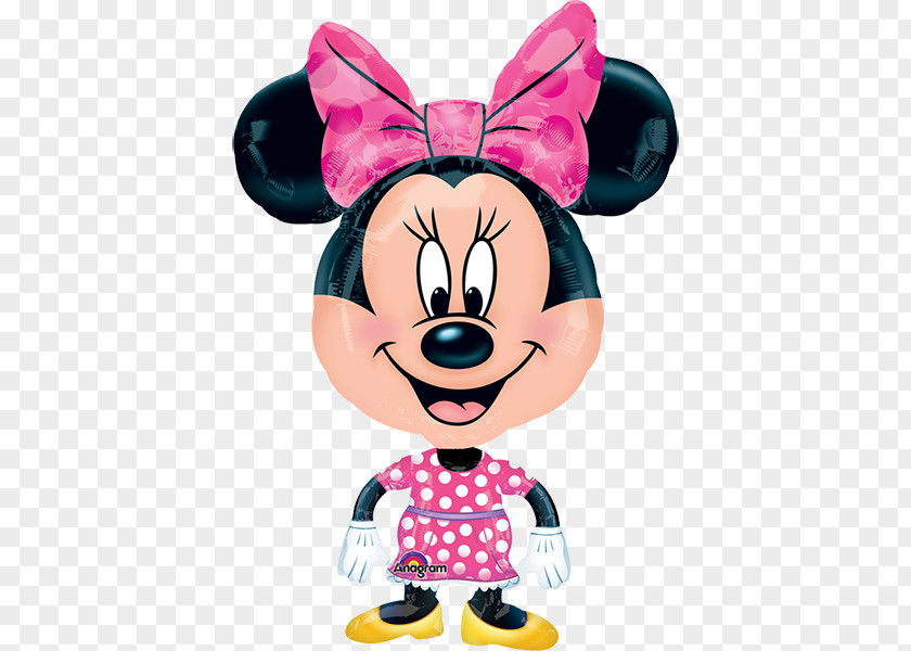 Minnie Mouse Mickey Mylar Balloon Party PNG