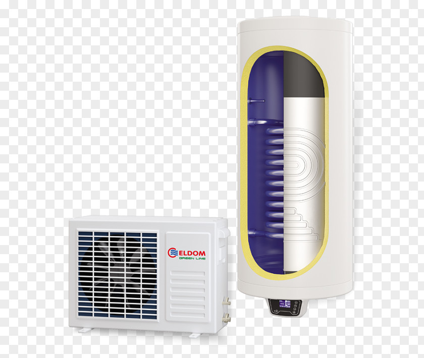 Water Heat Pump Storage Heater Heating Exchanger PNG