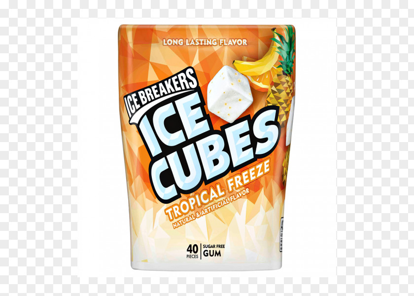 Chewing Gum Snow Cone Ice Breakers Sugar Substitute Flavor PNG