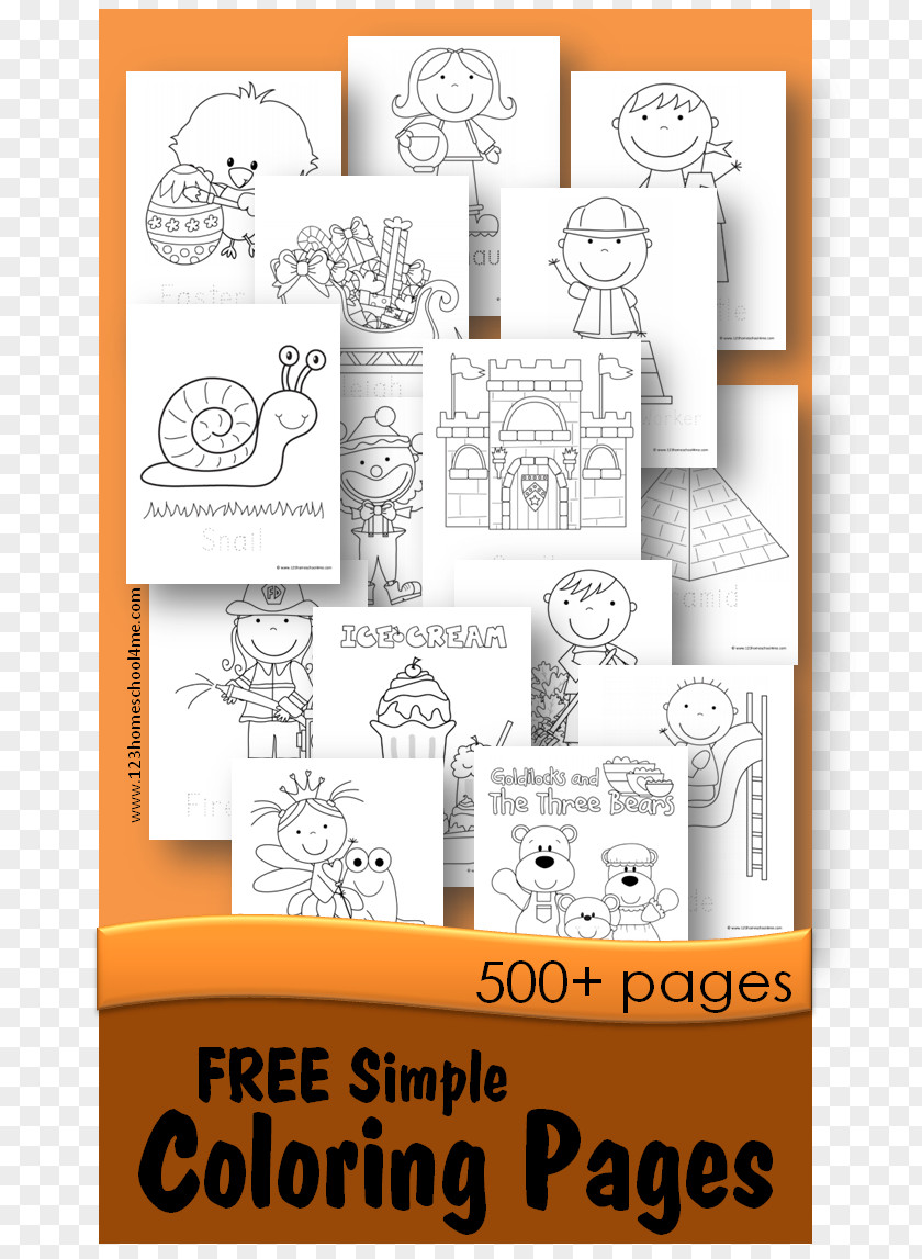 Child Coloring Book Illustration Adult PNG