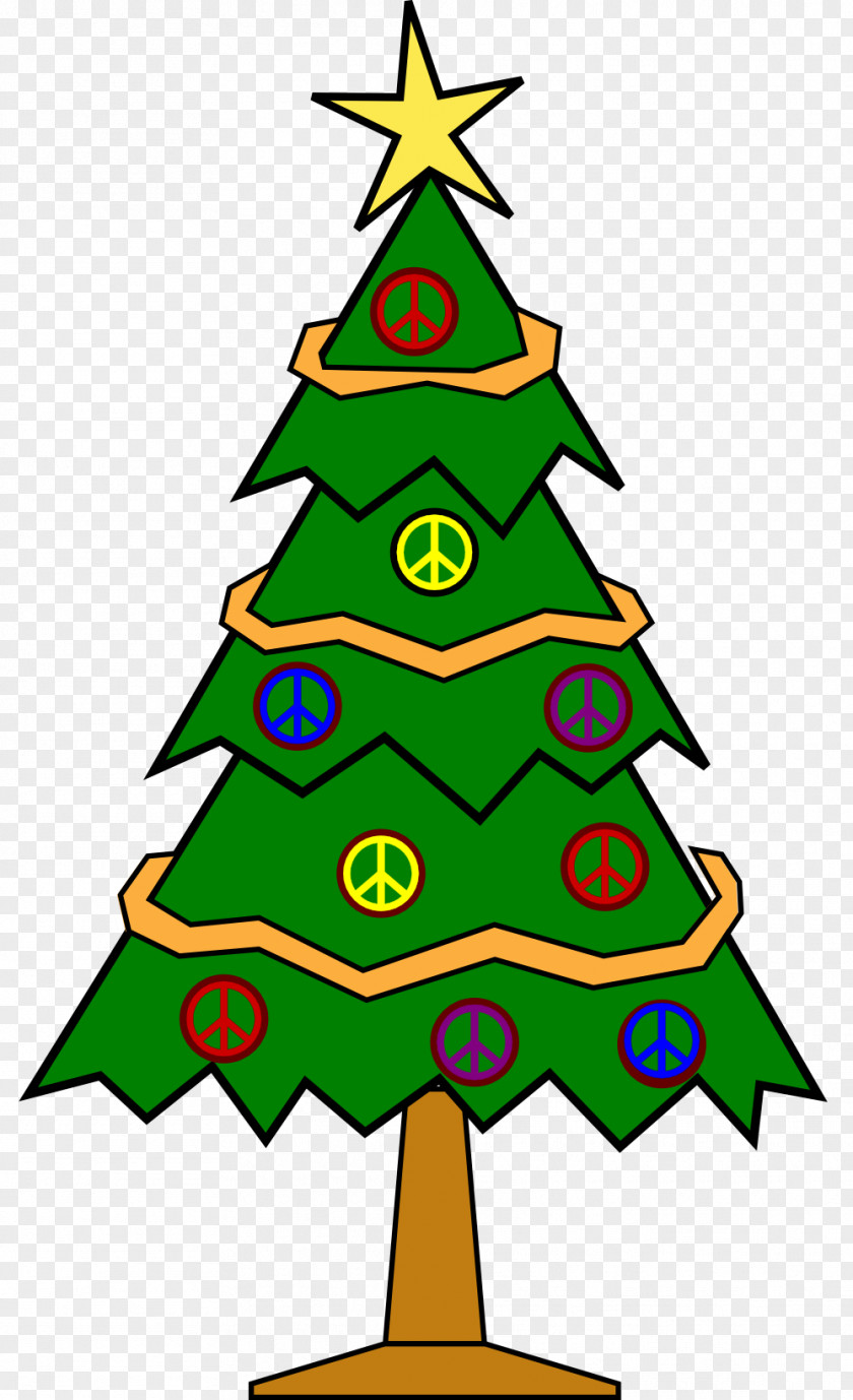 Christmas Tree Line Drawing Free Content Clip Art PNG