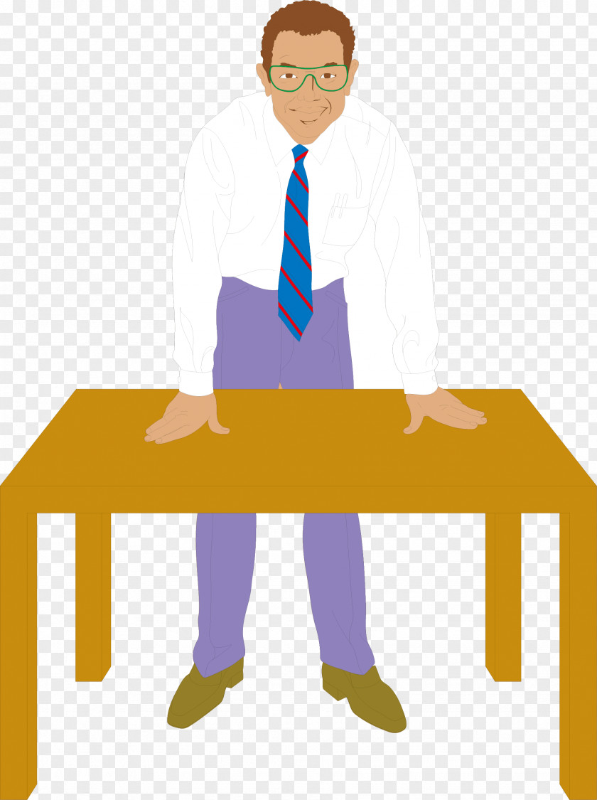 Table Characters Cartoon Illustration PNG