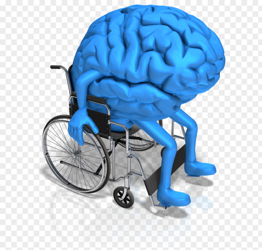 Wheelchair Mind-controlled Human Brain Head PNG
