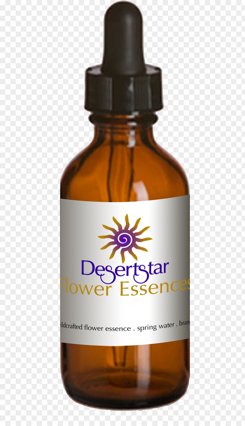 Desert Flower Glass Bottle Liquid Pharmacy Epidermal Growth Factor PNG