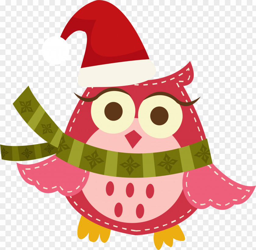 Monte Civetta Santa Claus Owl Christmas Day Vector Graphics Drawing PNG