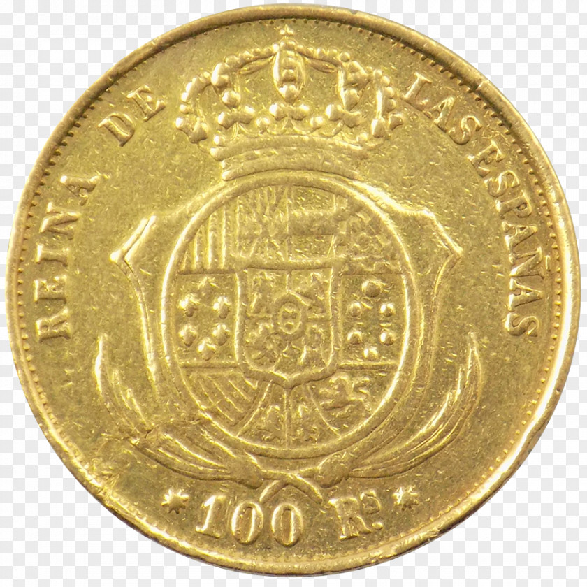 Real Coin England Gold Penny Groat PNG