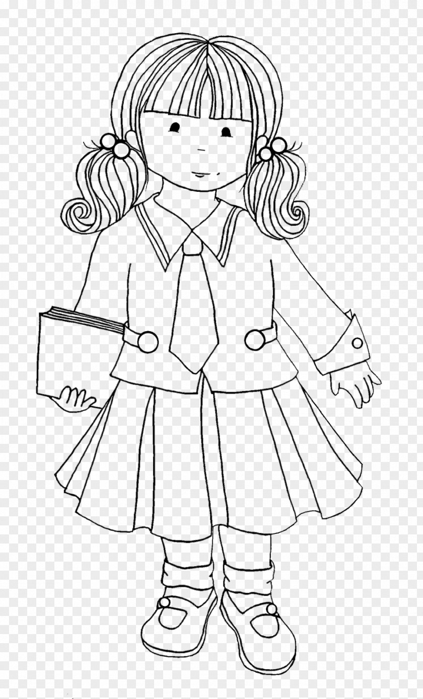 School Girls Paper Art Clothing PNG