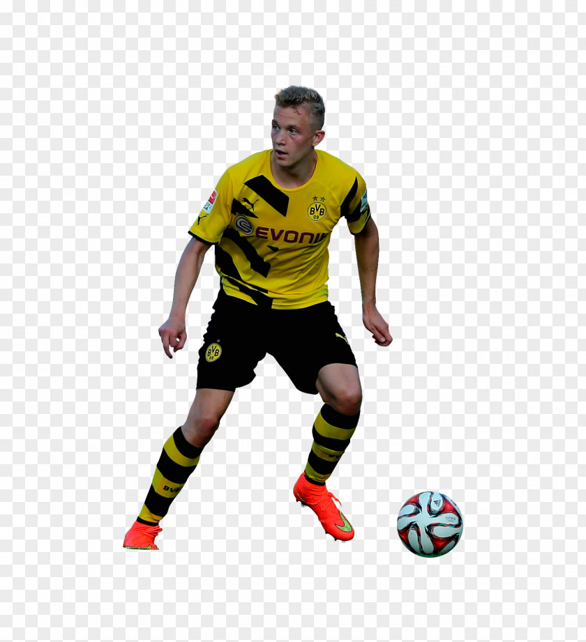 Borussia Dortmund Football Artist Jersey PNG