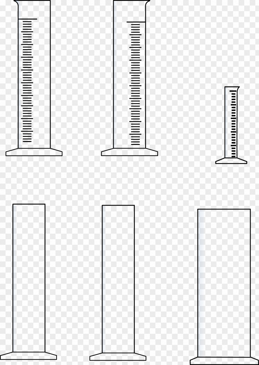 Glas Chemistry Laboratory Glassware Erlenmeyer Flask PNG