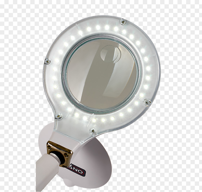 Magnifier Lamp Light Balanced-arm LED Magnifying Desk Lampe De Bureau PNG