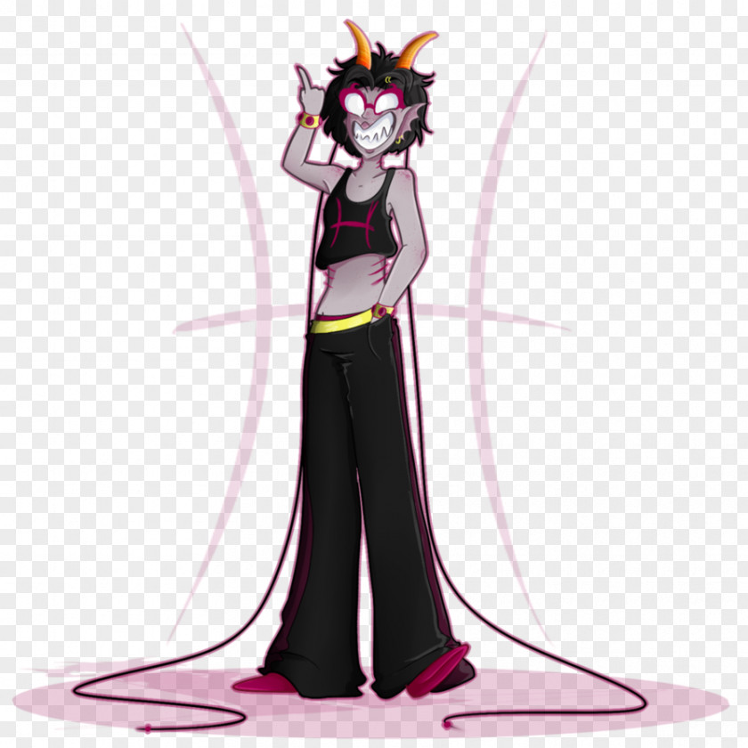 Meenah Peixes Wallpaper Legendary Creature Purple Cartoon Figurine Supernatural PNG