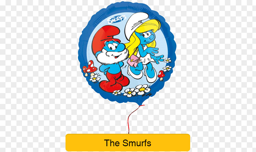Sleeping Beauty Fairies Toy Balloon Smurfette Papa Smurf Smurffit PNG