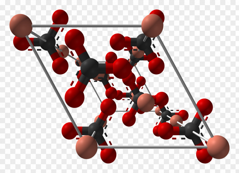 Copperii Oxide Basic Copper Carbonate Ball-and-stick Model Copper(II) PNG