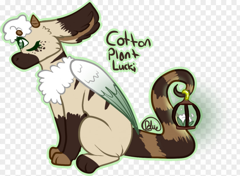 Cotton Plant Cat Horse Cartoon Mammal PNG