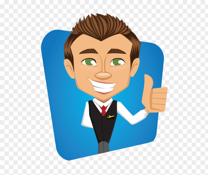 Male Clipart Airplane Flight Attendant Clip Art PNG