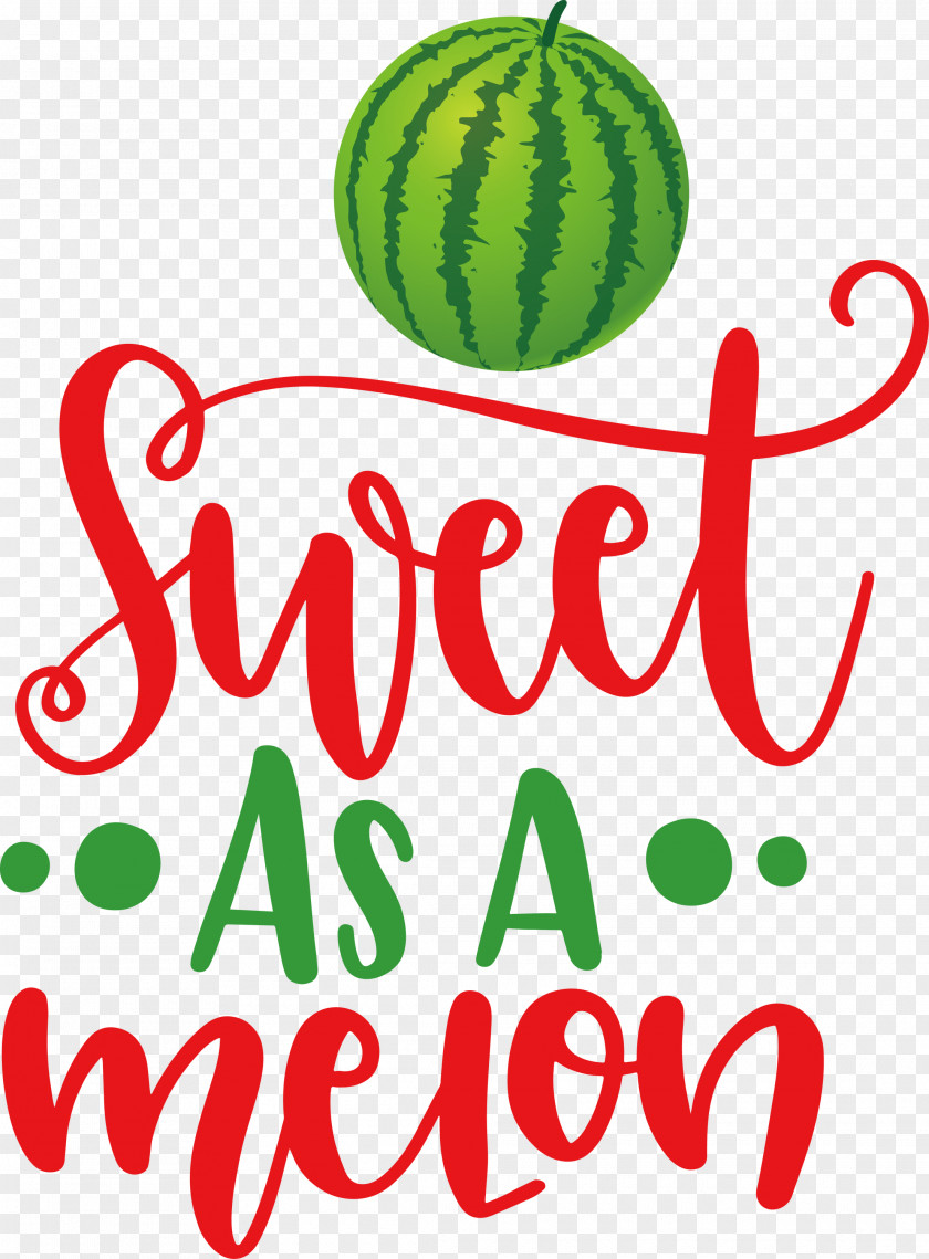 Sweet As A Melon Watermelon PNG