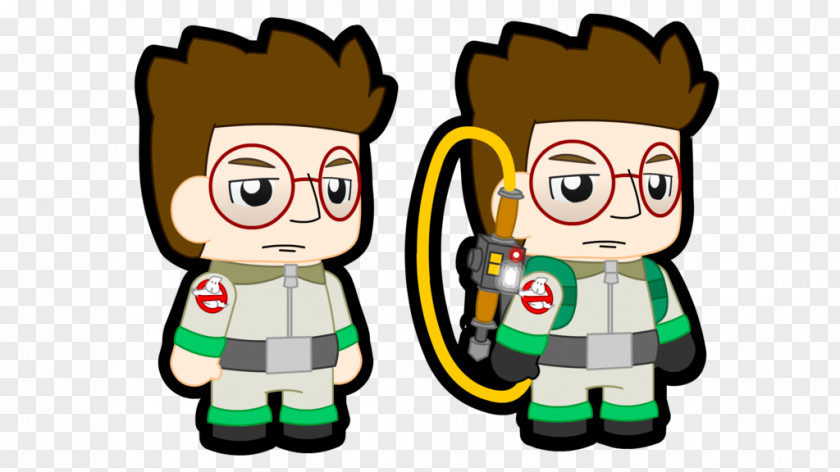 Ghostbusters Peter Venkman Proton Pack Art PNG