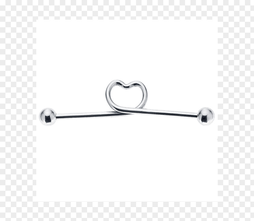 Silver Body Jewellery PNG