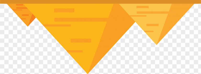 Yellow Pyramid Triangle Download PNG