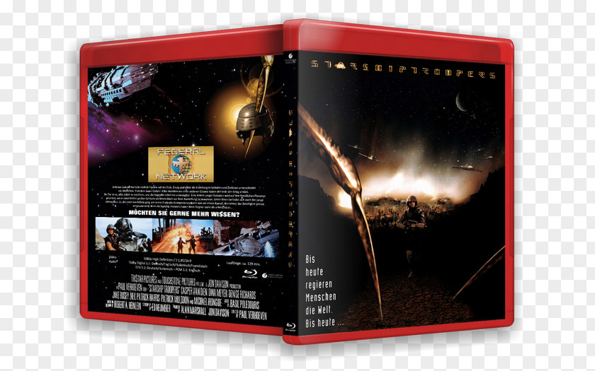 Starship Troopers Blu-ray Disc DVD 0 Film Transformers PNG