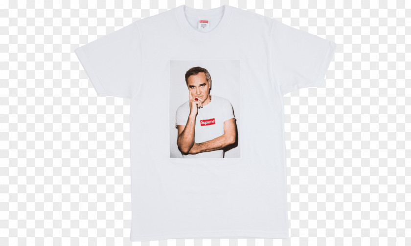 T-shirt Sleeve Shoulder Supreme White PNG