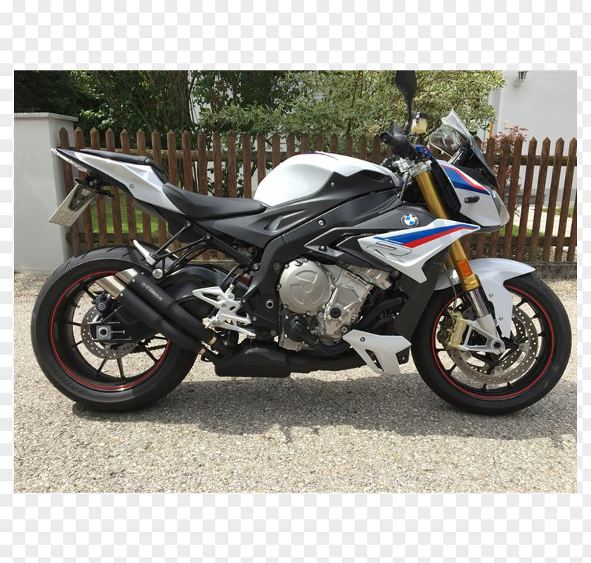 Bmw BMW S1000R Exhaust System Tire Motorcycle PNG