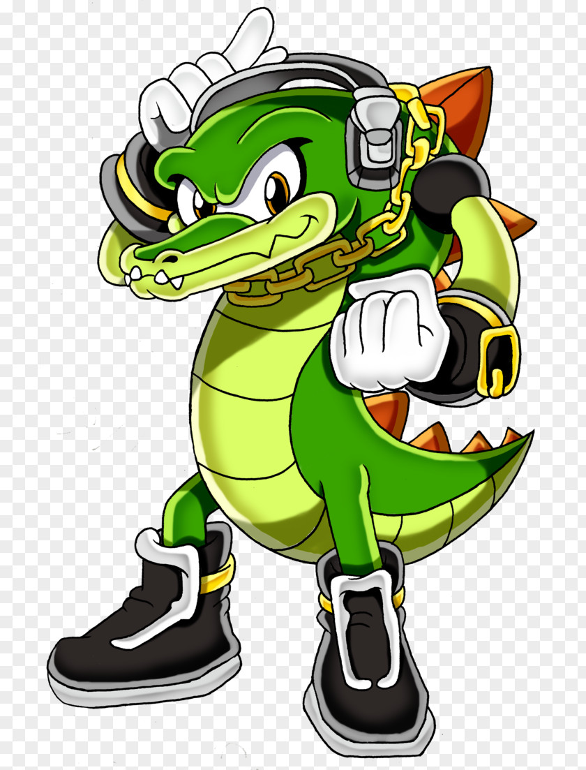 Boom Vector The Crocodile Alligator Knuckles Echidna Sonic Hedgehog PNG