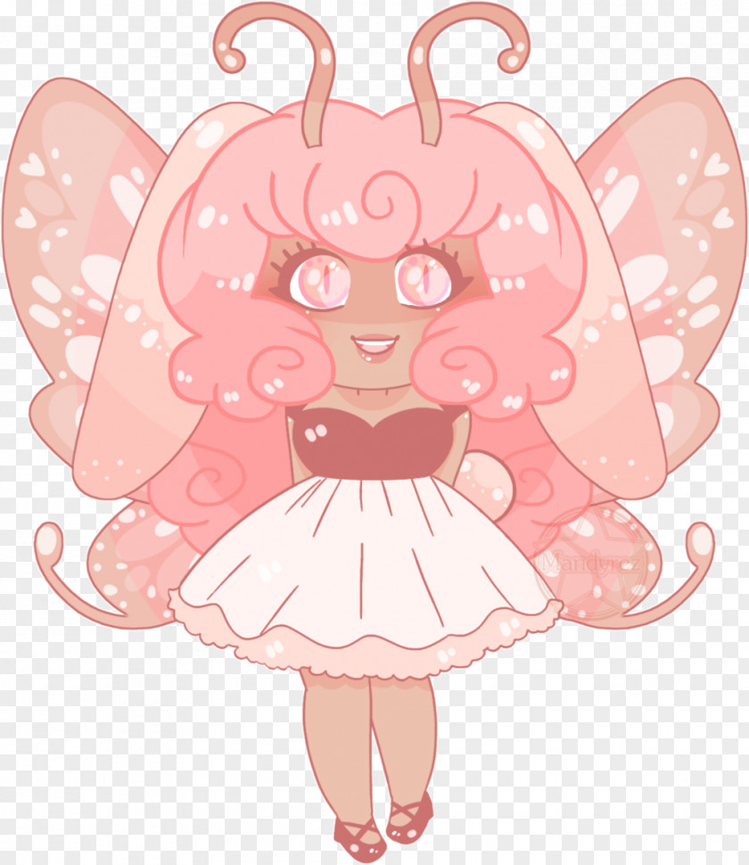 Fairy Cartoon Pink M PNG