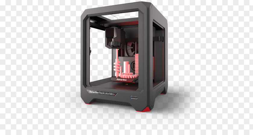 Mini MakerBot MINI Cooper 3D Printing Printer PNG