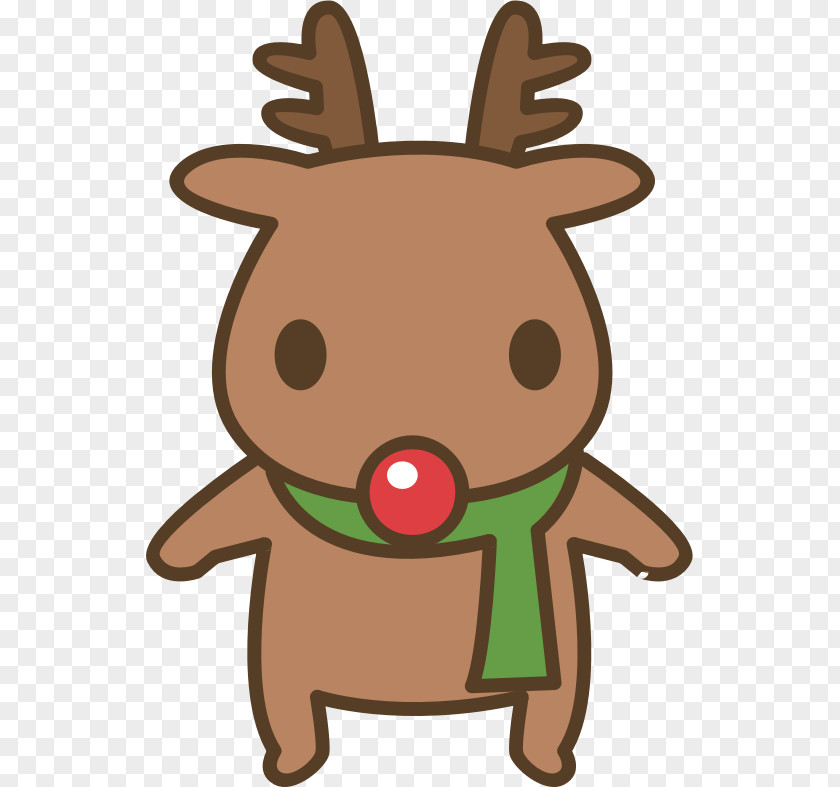 Reinder Sign Reindeer Rudolph Clip Art Santa Claus Vector Graphics PNG