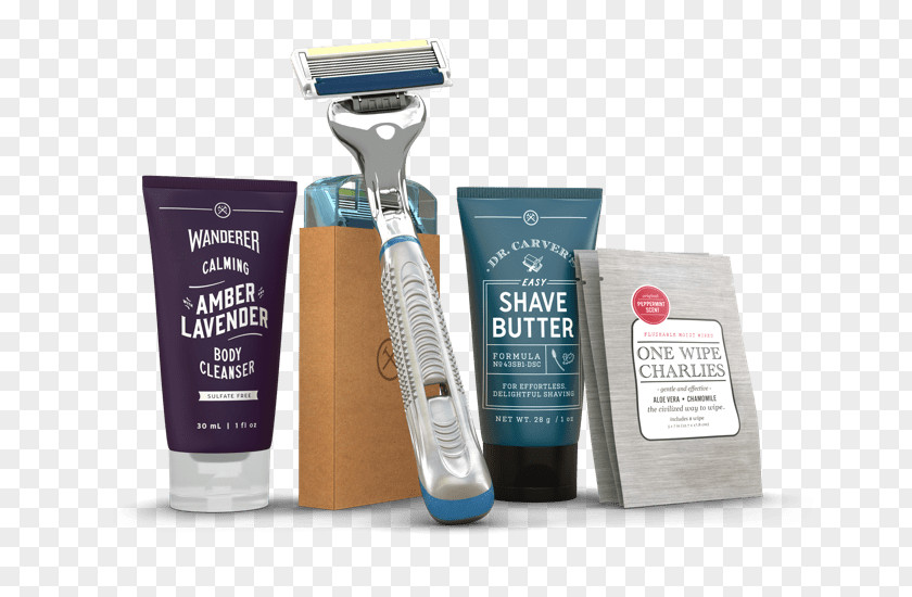 Subscription Box Dollar Shave Club Shaving Cream Razor Beard PNG