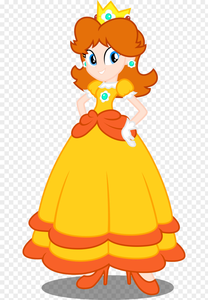 Daisy Princess Peach Mario Rainbow Dash Cadance PNG