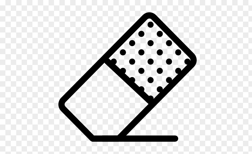 Eraser Icon Design PNG