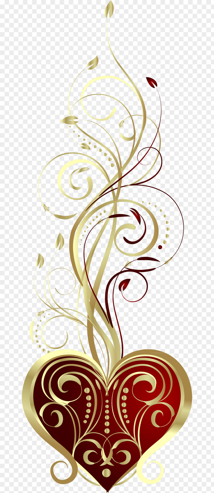 Floral Motif PhotoScape PNG