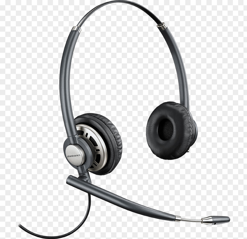 Headphone Headset Plantronics EncorePro HW720 Noise-cancelling Headphones Noise-canceling Microphone PNG