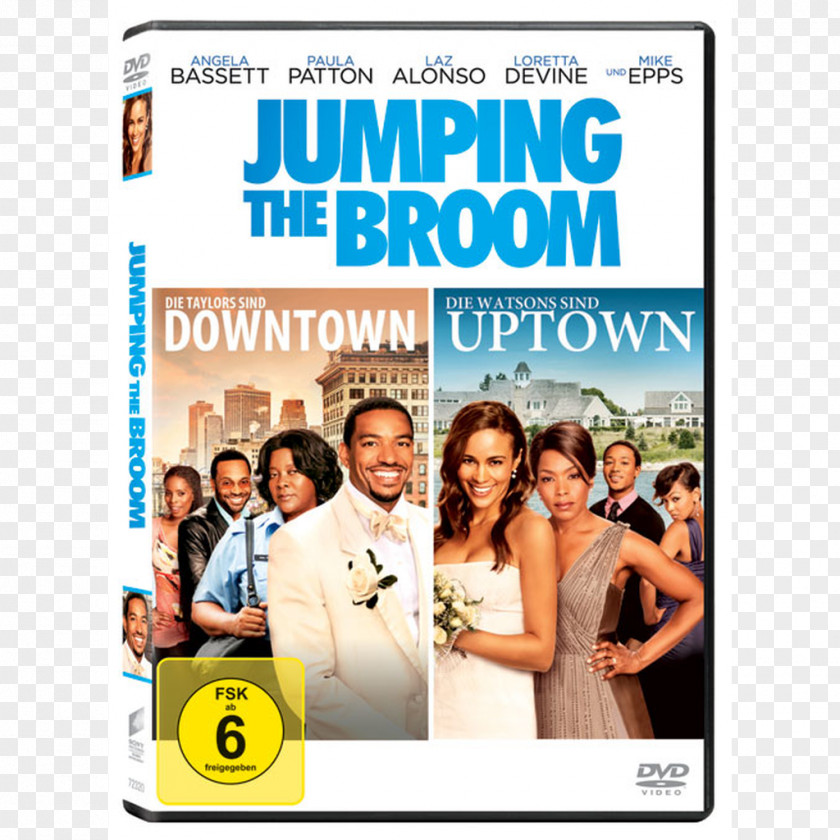 Jumping The Broom Film Romantic Comedy United States Of America DVD PNG